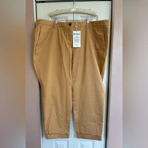 Wildfang  Essential Women’s Camel Pants Size 22W NWT